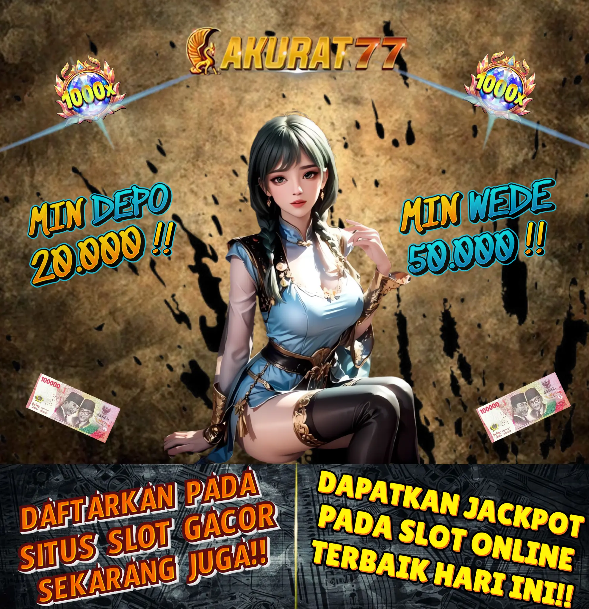 AKURAT77: Situs Slot Gacor Online Slot88 Resmi Terbukti Gampang Menang