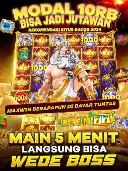 DAUN77: Login Situs Slot Maxwin Terbaik Jackpot Gacor Terbaik